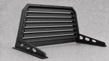J Fab modular aluminum headache rack with louvered center cassette