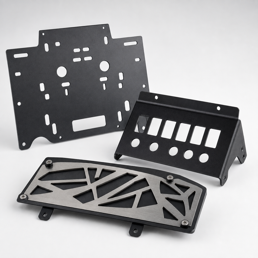 J Fab Custom Metal Switch Panel concept rendering