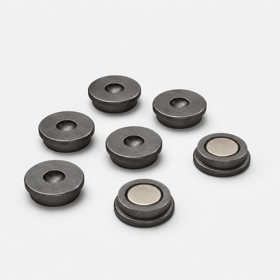 J Fab 5/8" Magnetic Table Plugs concept rendering
